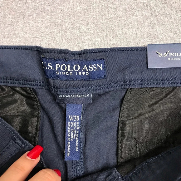 US Polo Assn, Mason Navy 9" Short - Picture 4 of 6